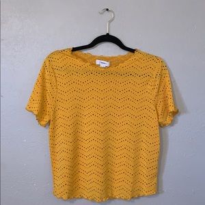 Mustard Summer Top